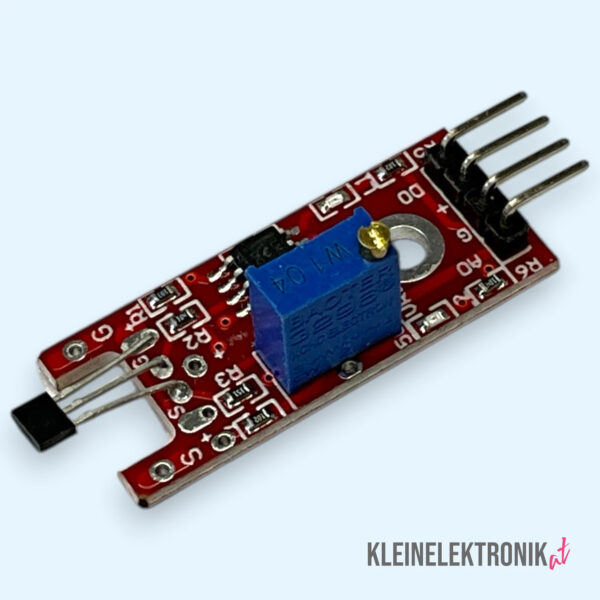 KY-024 Linearer Hall-Sensor Modul Magnetfeld-Detektor Analog & Digital für Arduino