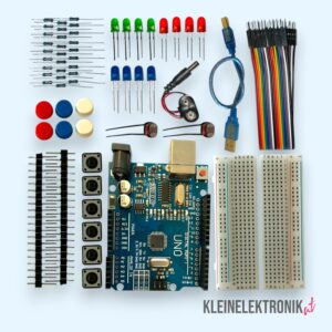 200051a UNO R3 Starterkit – Komplettset mit Breadboards, LEDs, Tastern & USB-Kabel