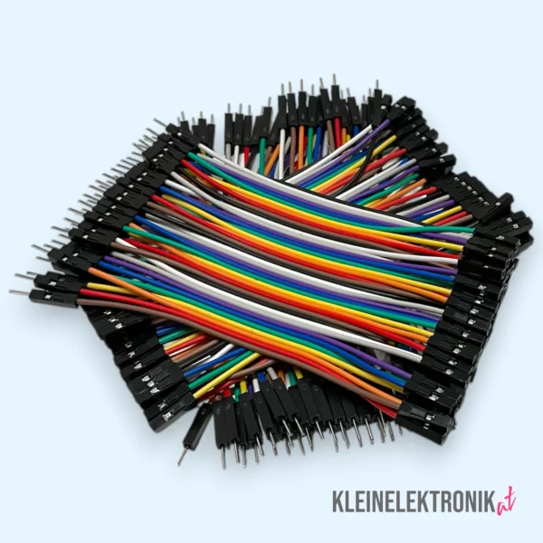 202504152133-1 120-teiliges Jumper Wire Set – 10 cm | Buchse-zu-Buchse, Stecker-zu-Buchse, Stecker-zu-Stecker