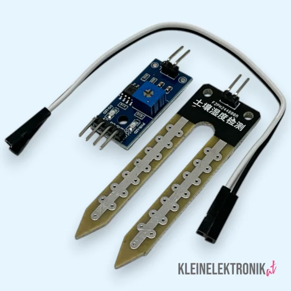 202504211803 Bodenfeuchtesensor Modul mit LM393 Komparator – Ideales Hygrometer für Arduino & Co.