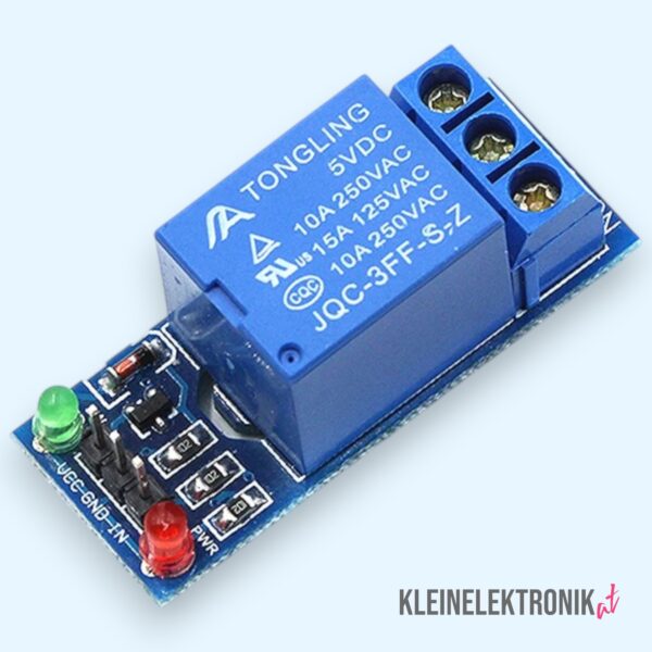 202505211116-Photoroom 1-Kanal Relaismodul 5V – mit Optokoppler & Status-LEDs – Für Arduino, ESP32 & Raspberry Pi