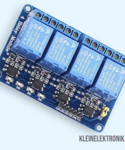 4-Kanal Relaismodul 5V – mit Optokoppler & Status-LEDs – Für Arduino, ESP32 & Raspberry Pi