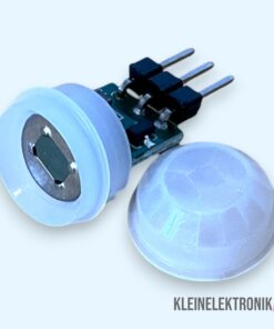 Alternative view of Mini PIR Bewegungsmelder Sensor Modul – 3,3V–5V – für Arduino, ESP32 & Raspberry Pi