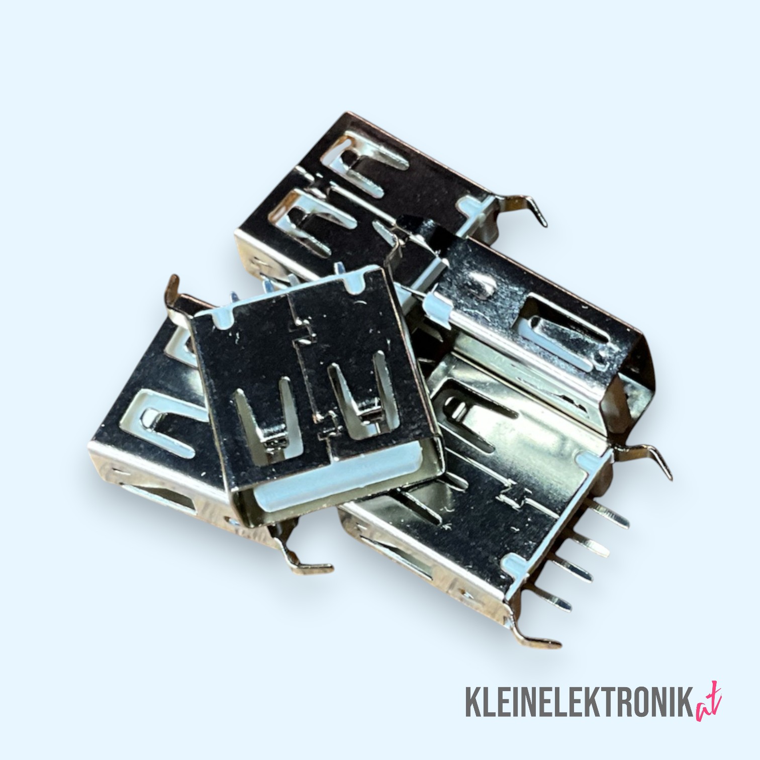 5× USB-A Buchse zum Einlöten – USB 2.0 – für Arduino, Raspberry Pi & DIY-Elektronik