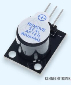 KY-012 Aktiver Buzzer Modul Piezo-Summer für Alarmtöne mit Arduino & ESP