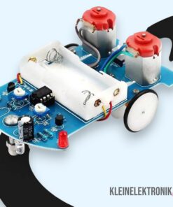 DIY Linienfolger Roboter Bausatz – Elektronik Löt-Lernset für Anfänger