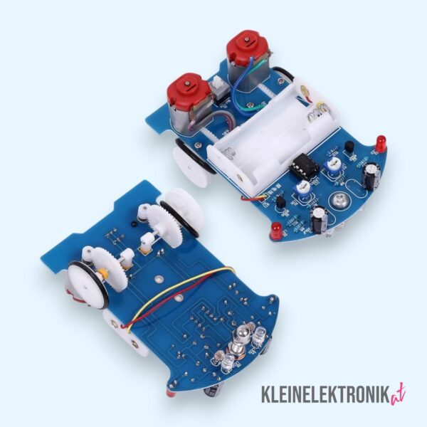 200105-3 DIY Linienfolger Roboter Bausatz – Elektronik Löt-Lernset für Anfänger