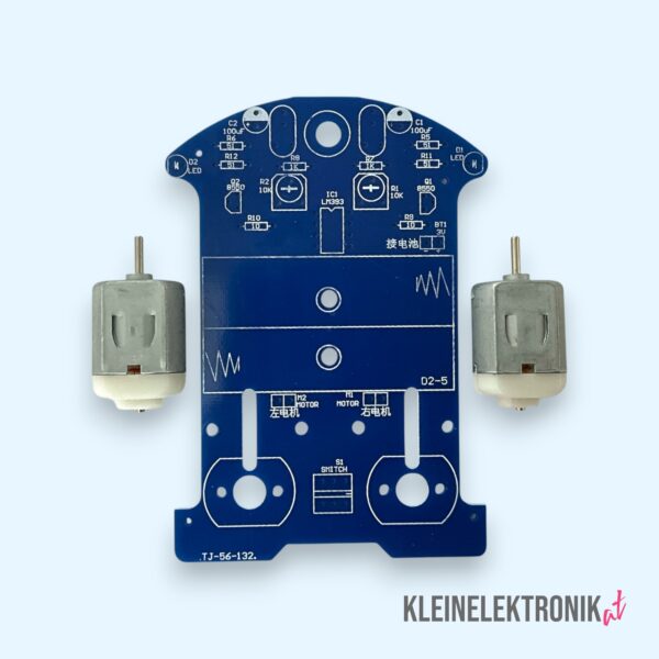 200105_4 DIY Linienfolger Roboter Bausatz – Elektronik Löt-Lernset für Anfänger