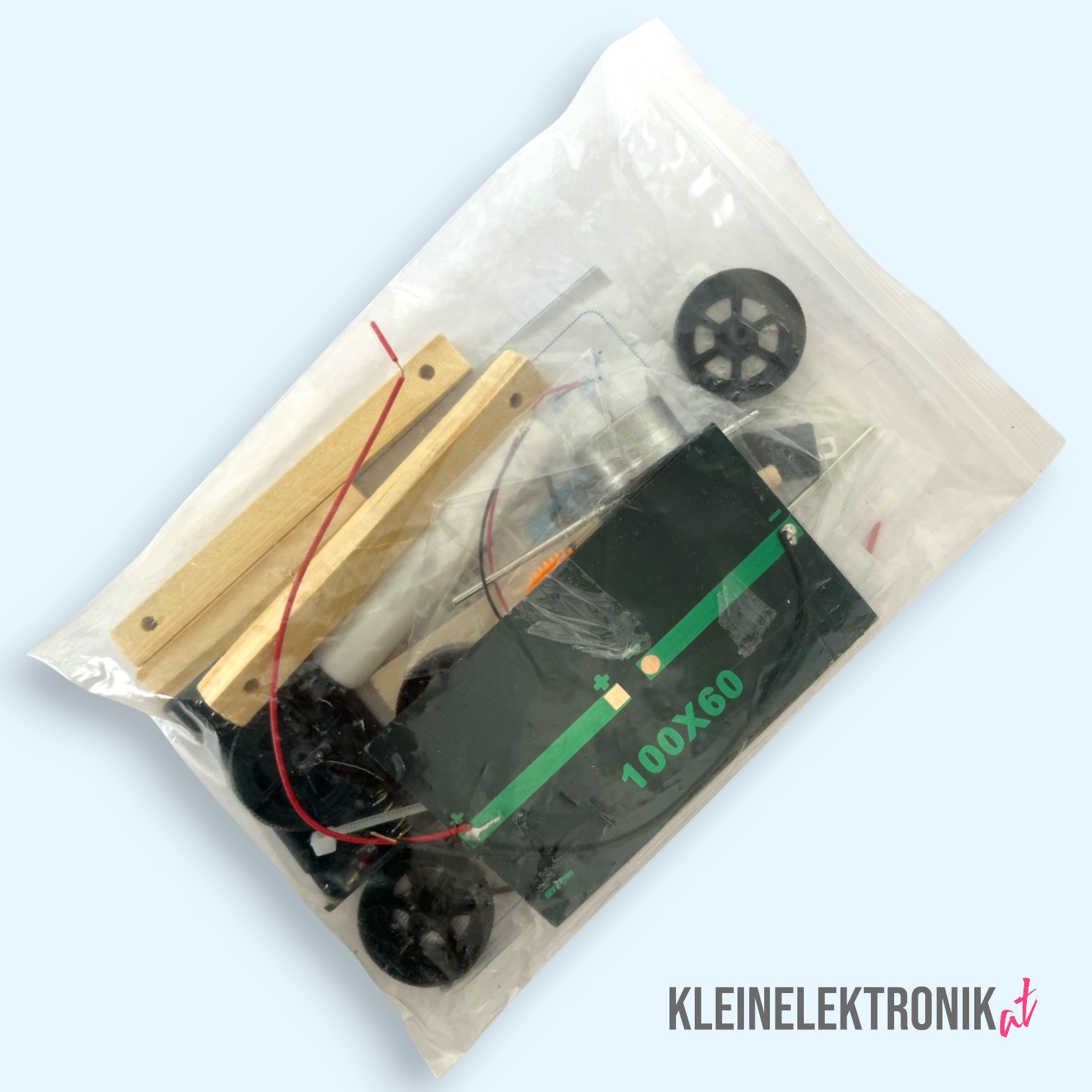 DIY Solar Auto Bausatz – Hybrid-Antrieb mit Solarpanel & Batterie, Lernspielzeug aus Holz – Bild 3