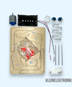 Alternative view of DIY Spinnen-Roboter Bausatz – Mechanisches Krabbeltier aus Holz zum selber bauen