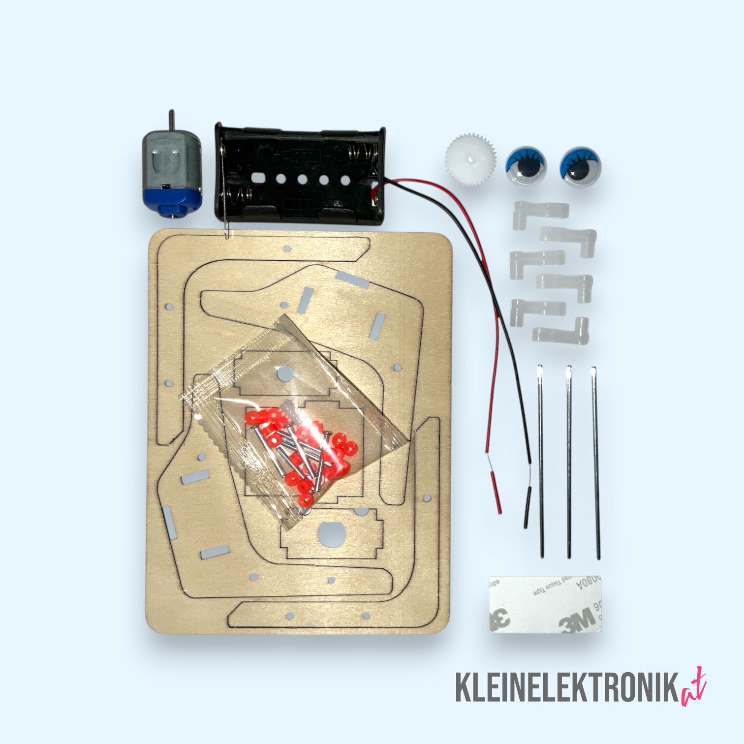 DIY Spinnen-Roboter Bausatz – Mechanisches Krabbeltier aus Holz zum selber bauen – Bild 2