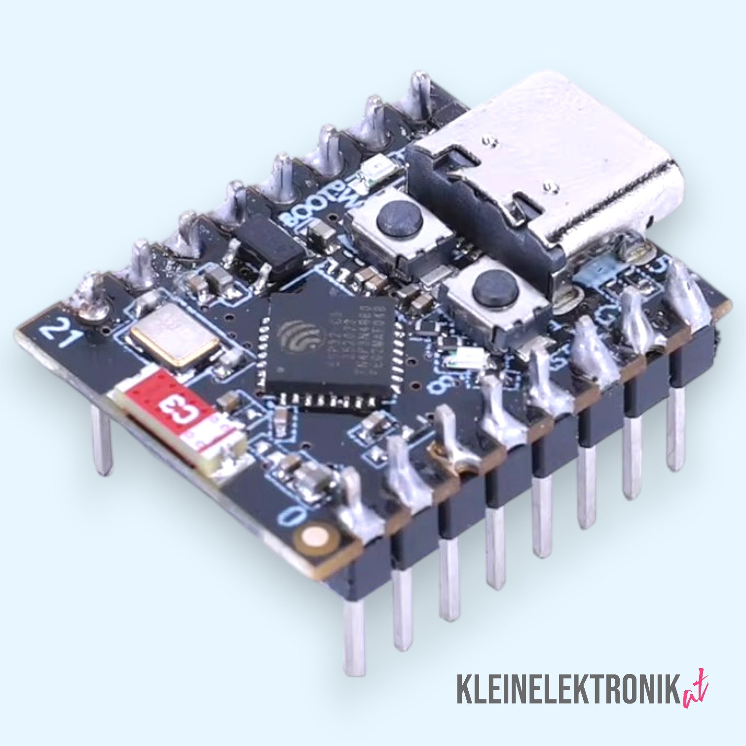 ESP32-C3 SuperMini Entwicklungsboard – WiFi & Bluetooth 5.0 mit RISC-V CPU, USB-C