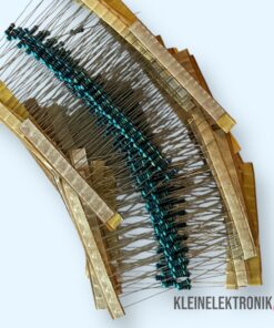 Widerstands-Sortiment 300-tlg. – 30 Werte (10Ω-1MΩ) 1/4W 1% für Arduino-Projekte