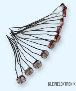 Fotowiderstand-Sortiment (50 Stk.) – LDR Helligkeitssensoren GL55xx für Arduino
