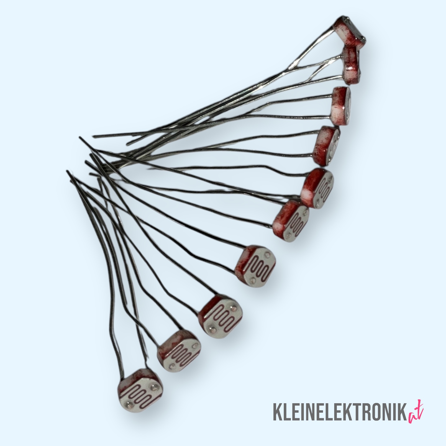 Fotowiderstand-Sortiment (50 Stk.) – LDR Helligkeitssensoren GL55xx für Arduino