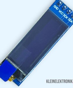 0.91 Zoll OLED Display I2C SSD1306 – 128x32 Pixel IIC Bildschirm für Arduino & ESP