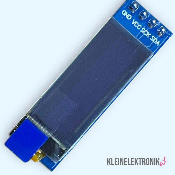 200113 0.91 Zoll OLED Display I2C SSD1306 – 128x32 Pixel IIC Bildschirm für Arduino & ESP