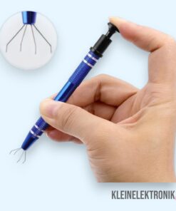 Alternative view of Präzisionsgreifer mit 4 Krallen, IC Chip Grabber aus Aluminium, praktisches Werkzeug