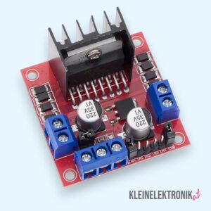 200128 L298N DC Motor Treiber Modul H-Brücke | Dual Motor Steuerung 5V-35V 2A für Arduino