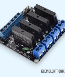 4-Kanal 5V Solid State Relais Modul (SSR) | OMRON G3MB-202P | 250V 2A für Arduino