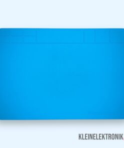 Lötmatte Silikon Hitzebeständig 500°C Antistatisch Blau 300x200mm S-100