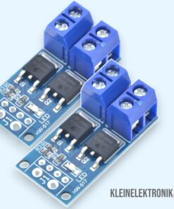 2er Set: 15A/400W MOSFET Trigger Schalter Modul DC 5-36V – PWM-fähig für Arduino/Steuerung